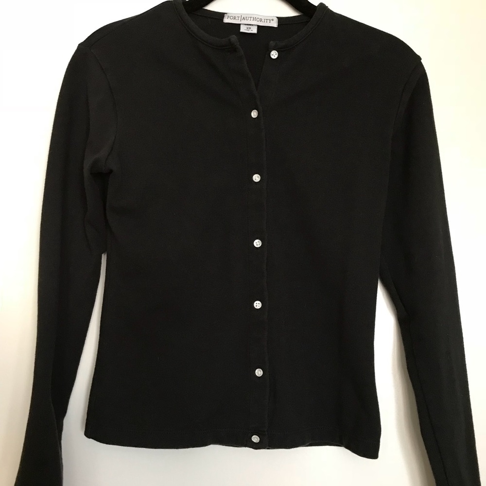 Port Authority Black Cardigan